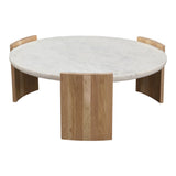 Dala White Coffee Table by MOES at Eve Furniture