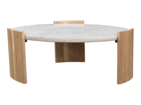 Dala White Coffee Table by MOES at Eve Furniture
