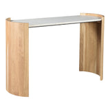 Dala White Console Table by MOES at Eve Furniture