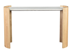 Dala White Console Table by MOES at Eve Furniture