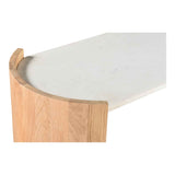 Dala White Console Table