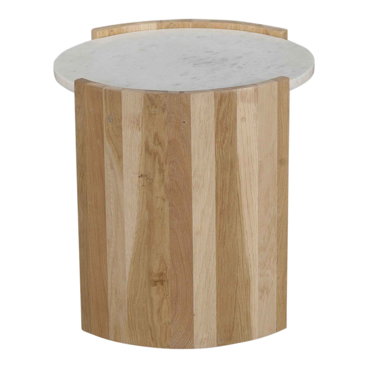Dala White Side Table