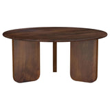 Dale Brown 2-Piece Solid Wood Coffee and End Table Set by Coaster at Eve Furniture
