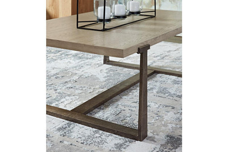 Dalenville Gray Coffee Table by Ashley at Eve Furniture
