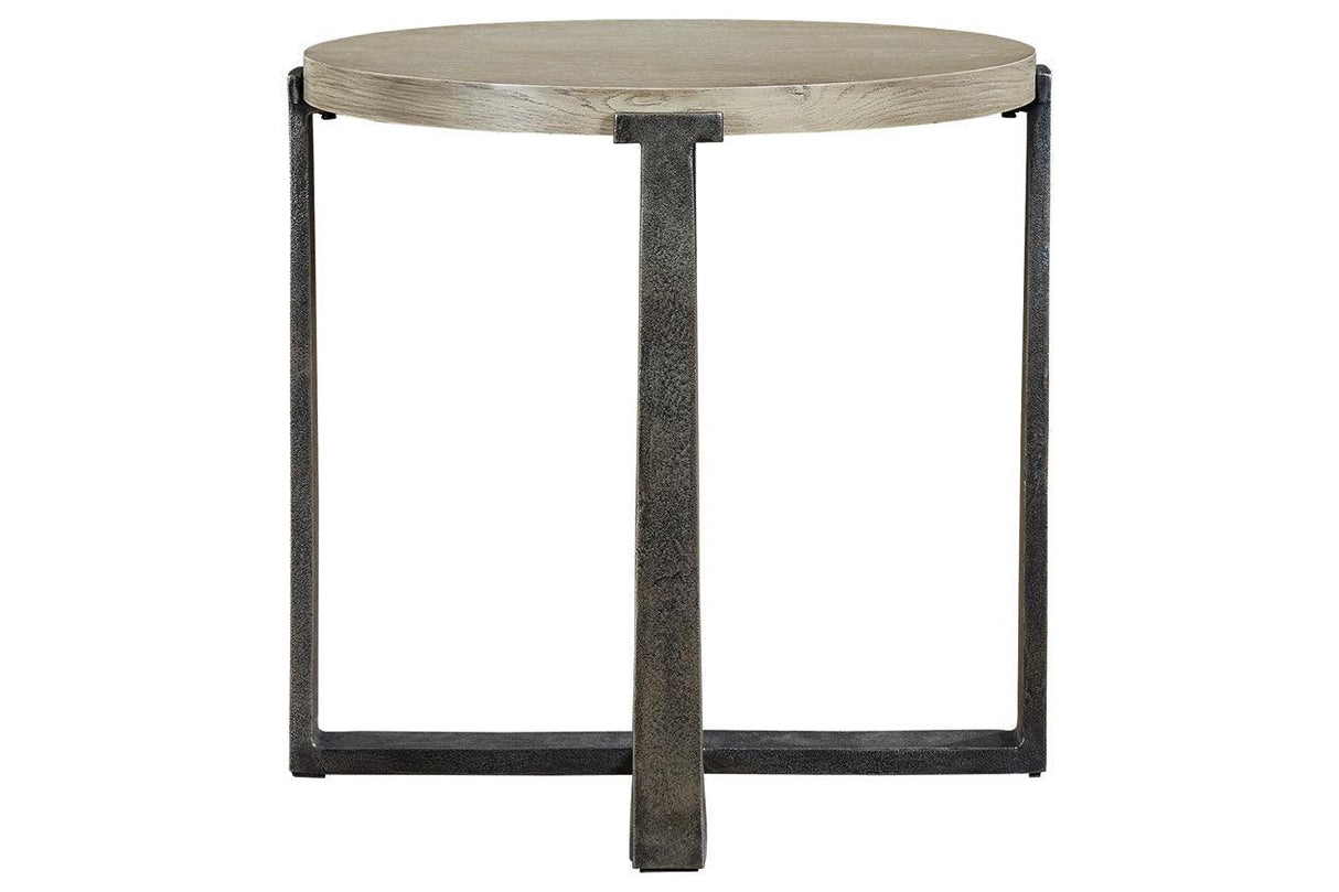 Dalenville Gray End Table by Ashley at Eve Furniture