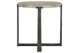 Dalenville Gray End Table by Ashley at Eve Furniture