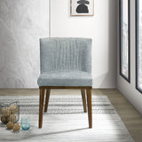 Daley Grey Fabric Dining Chair (Set Of 2) by Ashcroft Imports at Eve Furniture