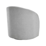 Dalhart Light Gray Swivel Chair by Homelegance at Eve Furniture