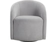 Dalhart Light Gray Swivel Chair by Homelegance at Eve Furniture