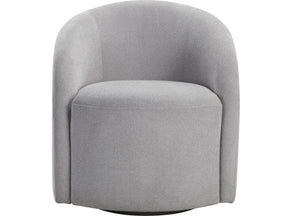 Dalhart Light Gray Swivel Chair by Homelegance at Eve Furniture