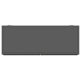 Dalia Black 2-Door Accent Storage Cabinet with Shelving by Coaster at Eve Furniture