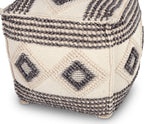 Dalia Handwoven Pouf