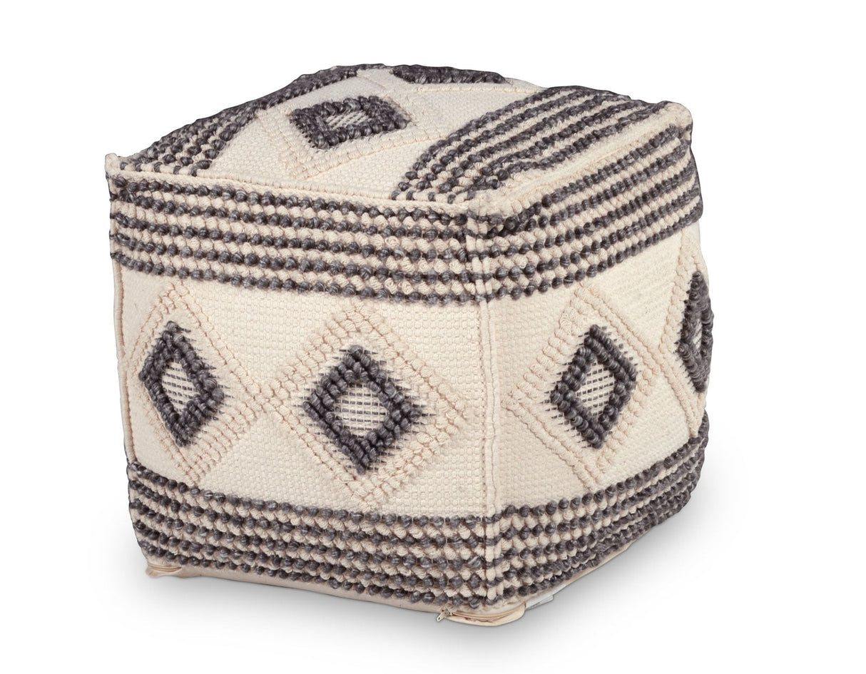 Dalia Handwoven Pouf