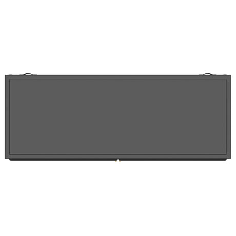 Dalia Black 2-Door Accent Storage Cabinet with Shelving by Coaster at Eve Furniture