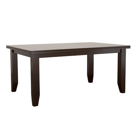 Dalila Cappuccino Rectangular Dining Table by Coaster at Eve Furniture