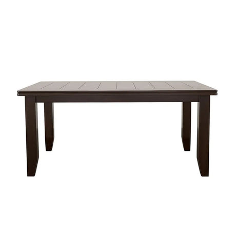 Dalila Cappuccino Rectangular Dining Table by Coaster at Eve Furniture