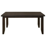 Dalila Cappuccino/Black 6-Piece Dining Set by Coaster at Eve Furniture
