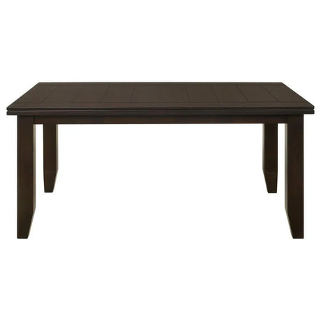 Dalila Cappuccino/Black 6-Piece Dining Set by Coaster at Eve Furniture
