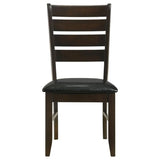 Dalila Cappuccino/Black 6-Piece Dining Set by Coaster at Eve Furniture
