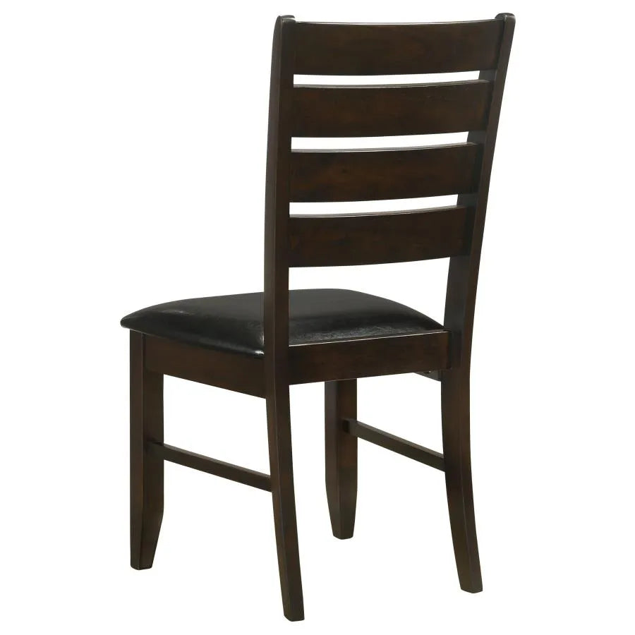 Dalila Cappuccino/Black 6-Piece Dining Set by Coaster at Eve Furniture