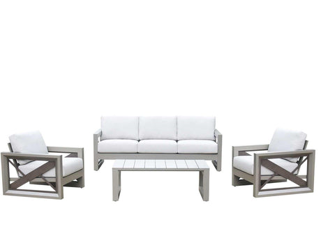 Dalilah Patio 3-Piece Lounge Set by Steve Silver at Eve Furniture