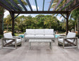 Dalilah Patio 3-Piece Lounge Set by Steve Silver at Eve Furniture