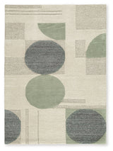 Dallane Linen/Blue/Green 5' x 7' Rug by Ashley at Eve Furniture