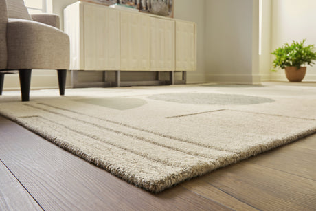 Dallane Linen/Blue/Green 8' x 10' Rug by Ashley at Eve Furniture