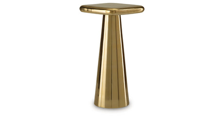 Dallenburg Gold Finish Accent Table by Ashley at Eve Furniture