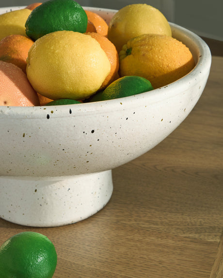 Dallinworth White/Black Bowl by Ashley at Eve Furniture