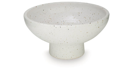 Dallinworth White/Black Bowl by Ashley at Eve Furniture