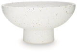 Dallinworth White/Black Bowl by ASHLEY FURNITURE at Eve Furniture
