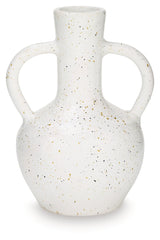 Dallinworth White/Black Vase by ASHLEY FURNITURE at Eve Furniture