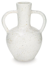 Dallinworth White/Black Vase by ASHLEY FURNITURE at Eve Furniture