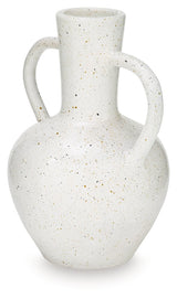 Dallinworth White/Black Vase by ASHLEY FURNITURE at Eve Furniture