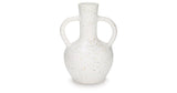 Dallinworth White/Black Vase by ASHLEY FURNITURE at Eve Furniture
