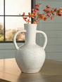 Dallinworth White/Black Vase by ASHLEY FURNITURE at Eve Furniture