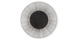 Dallmen Black/Gold Finish Accent Mirror by Ashley at Eve Furniture
