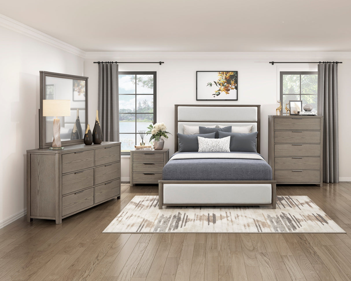 Dalston Light Gray Chest by Homelegance at Eve Furniture