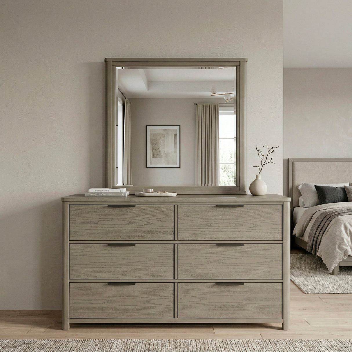 Dalston Light Gray Dresser by Homelegance at Eve Furniture