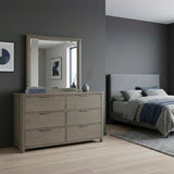 Dalston Light Gray Dresser by Homelegance at Eve Furniture