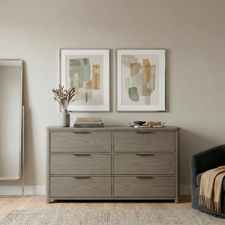 Dalston Light Gray Dresser by Homelegance at Eve Furniture