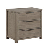 Dalston Light Gray Night Stand by Homelegance at Eve Furniture