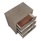 Dalston Light Gray Night Stand by Homelegance at Eve Furniture