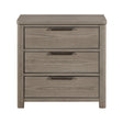 Dalston Light Gray Night Stand by Homelegance at Eve Furniture