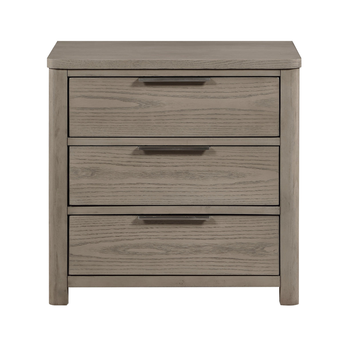 Dalston Light Gray Night Stand by Homelegance at Eve Furniture
