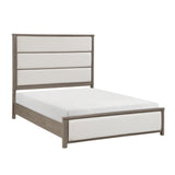 Dalston Light Gray/Beige California King Bed by Homelegance at Eve Furniture