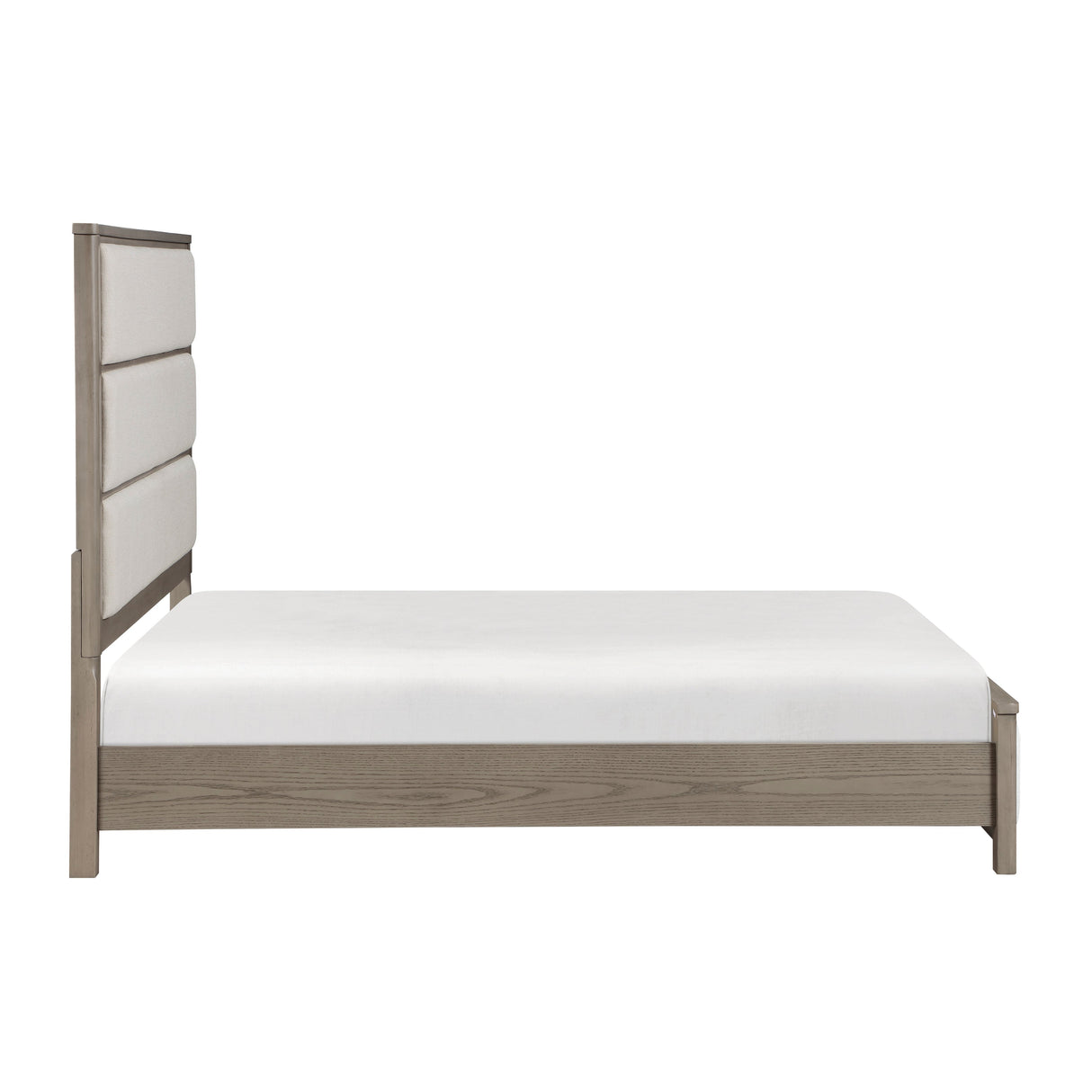 Dalston Light Gray/Beige California King Bed by Homelegance at Eve Furniture