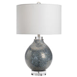 Dalton Blue Table Lamp by Crestview at Eve Furniture