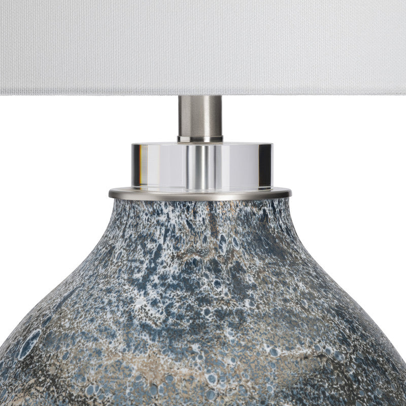 Dalton Blue Table Lamp by Crestview at Eve Furniture